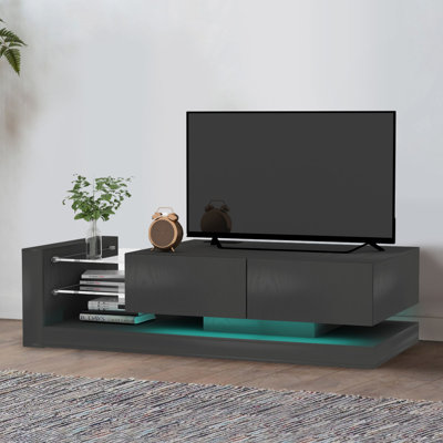 Crédence de rangement Jenavive l 70,8 po