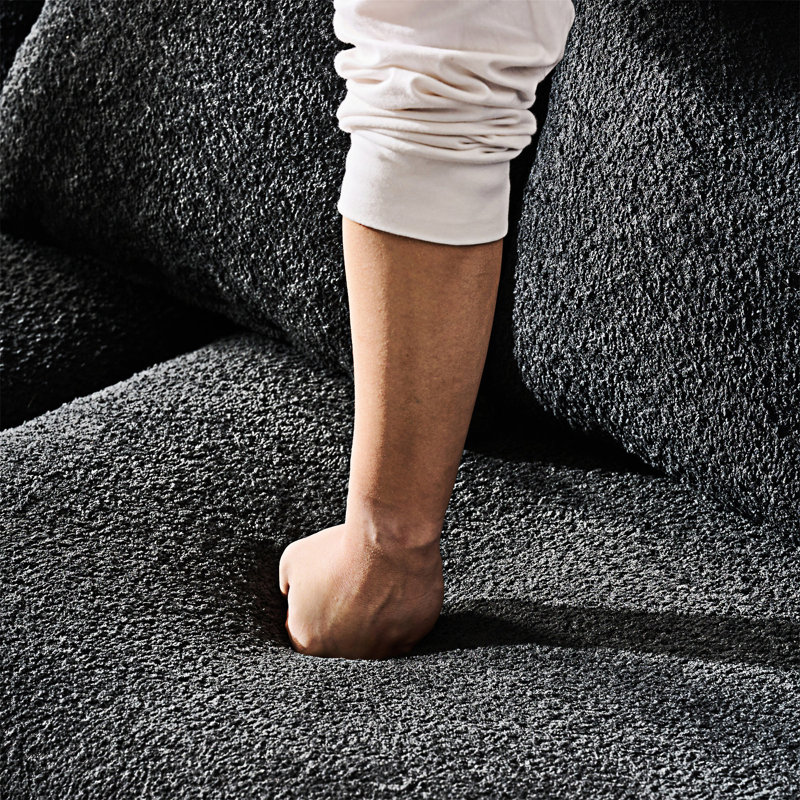 Canapé rembourré avec coussin