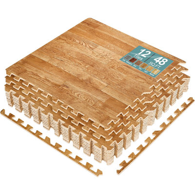 Sorbus 24" Interlocking Floor Foam Mat