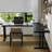 Black L-Shaped Solid Wood desks-108213431-108213429