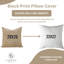 Coussin décoratif en coton fabriqué à la main avec imprimé bloc de tissu Fab Fabine pour canapé-lit Olavrishti - 14 po x 14 po-109434400-109434416-109434417