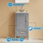 Zecharia Fully Assembled 18'' Freestanding Single Bathroom Vanity with Ceramic Sink Top,No Assembly Required-1963802158