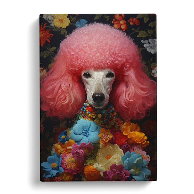 Poodle Informel No.2 - Print, 60cm H x 40cm W x 3cm D