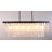 Gennep 6 - Light Unique Rectangle Chandelier with Seashell Accents