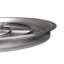 25" Stainless Steel Round Drop-In Fire Pit Pan w/ 18" Burner
