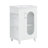 20" Bathroom Vanity With Sink, Bathroom Vanity Cabinet With Two-Tier Shelf, Adjustable Shelf, Solid Wood And MDF