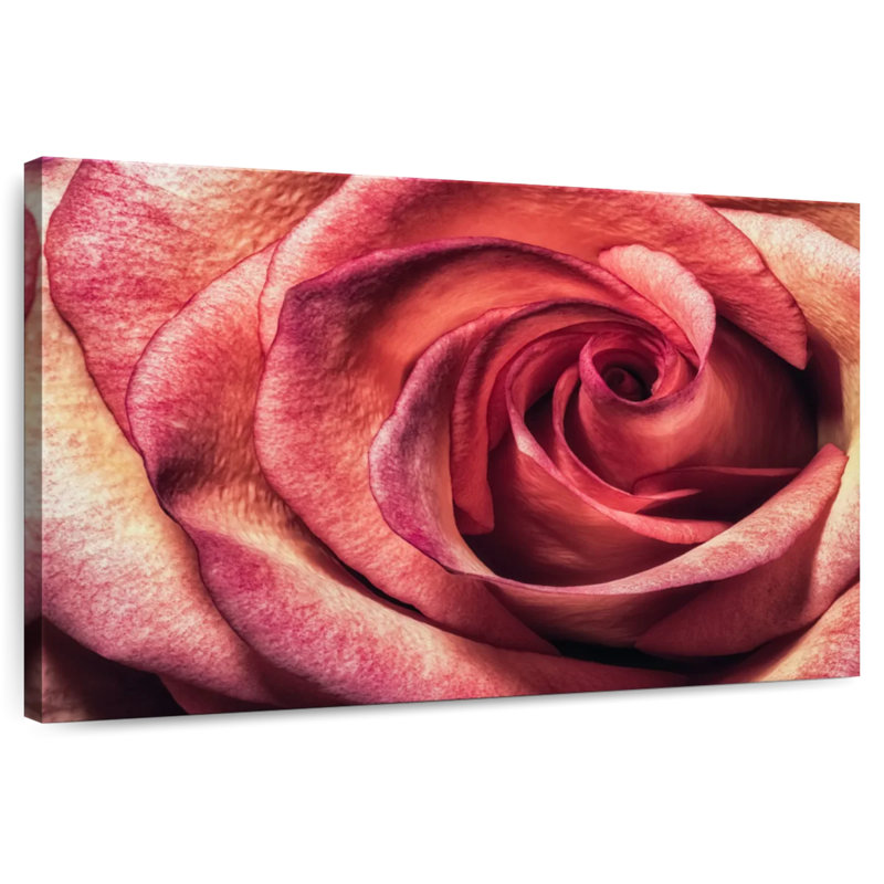 Harnek Stunning Pink Rose, 20" H x 30" W