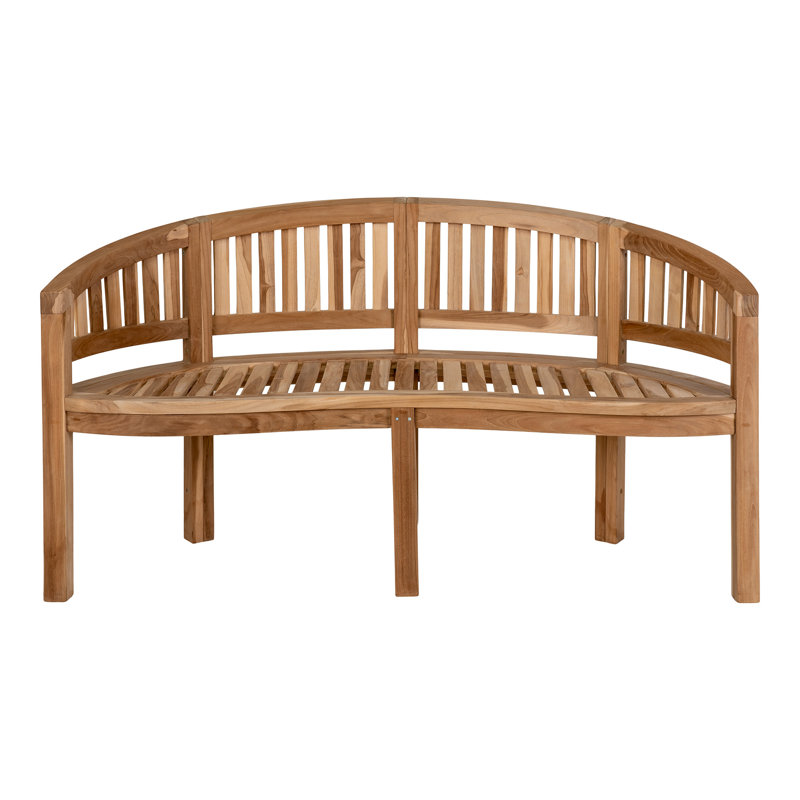 Mahoning Teak Traditional Bench