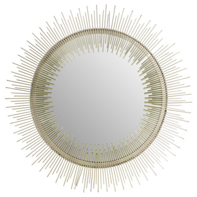 Brooklane Metal Flat Wall Mirror