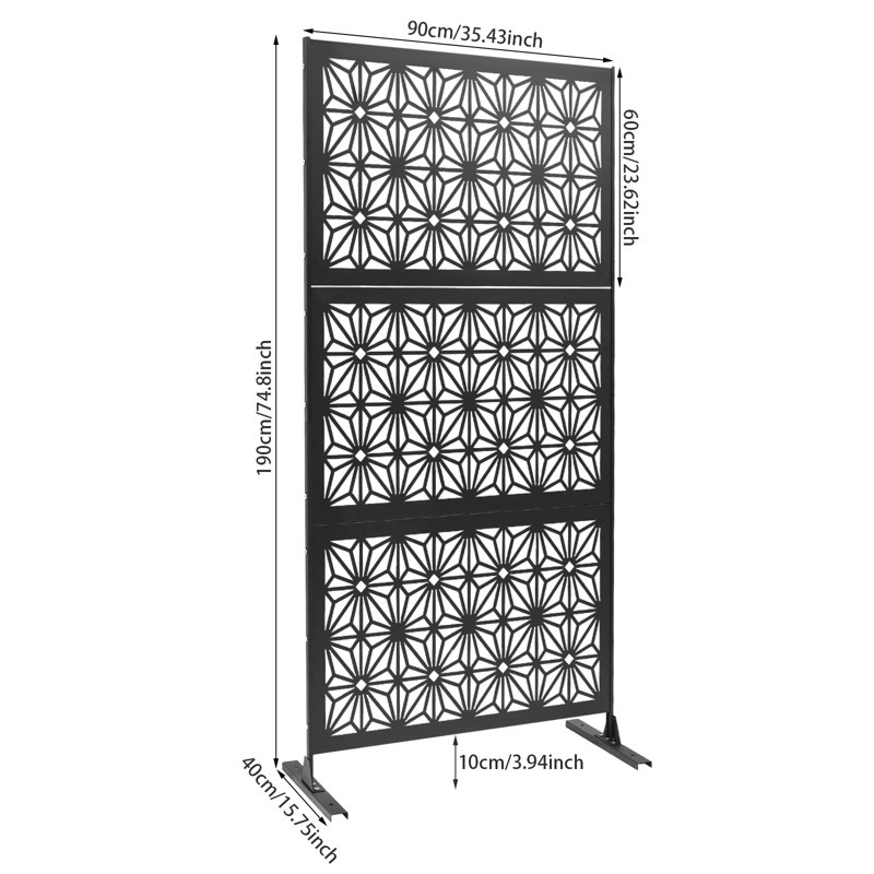 Decorative Panels Privacy Screen