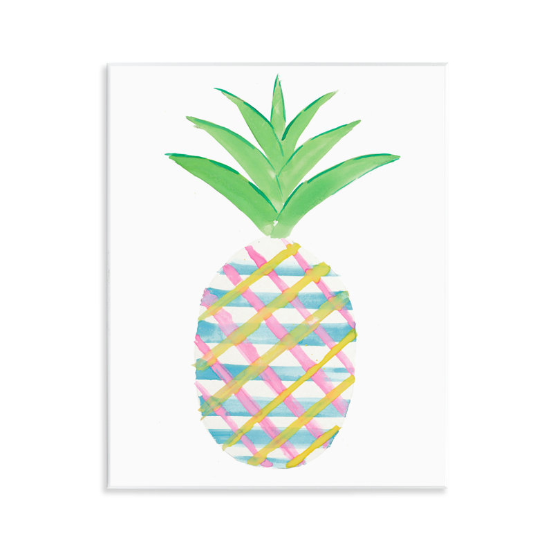 «Plaid Pineapple Fruit» par Julie DeRice