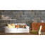 Panneau mural gris / beige Falkirk Johnstone de 23,6 po (paquet de 10)
