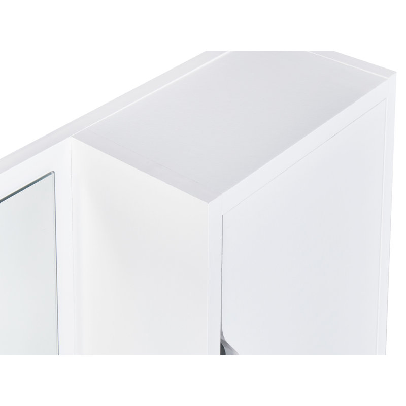PALMAS 60mm W 60mm H Wall Mounted Required Medicine Cabinet Mirror 2