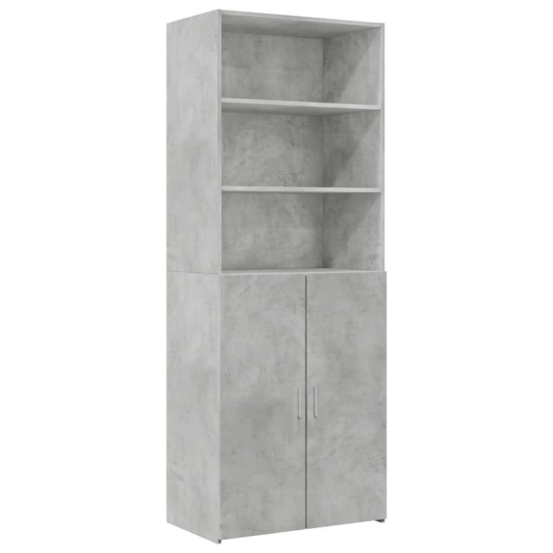 Atri Storage Cabinet, Concrete Grey