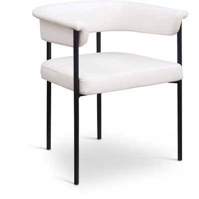 Malin Vegan Leather Arm Chair Dining Chair