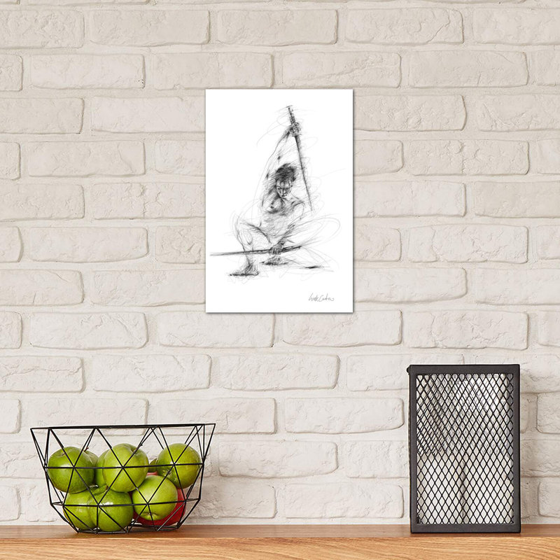 Cut The Air by Erick Centeno - Wrapped Canvas Print, 20.32 cm H x 30.48 cm W