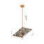 Lustre à abat-jour géométrique 9 lumières Modern-2030035259-2030035262