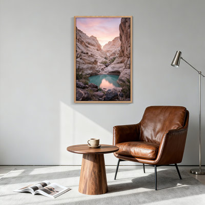 Canyon Oasis, reproduction d'art sur toile, ensemble de 1