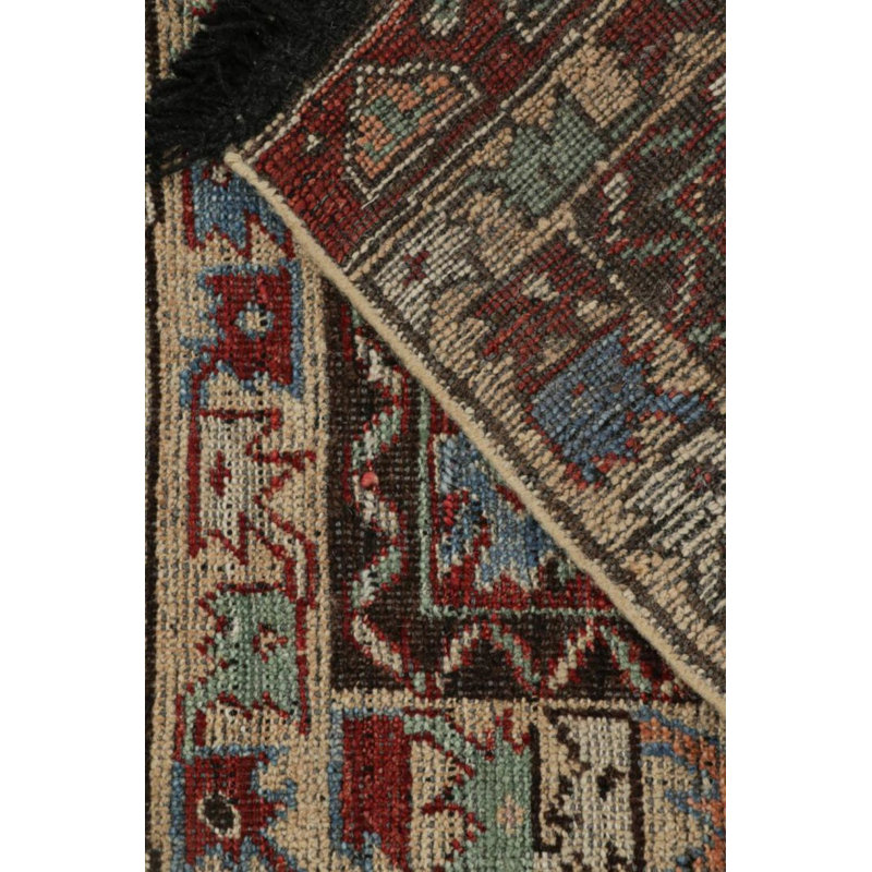 Burano Handmade Kilim Wool Geometric Area Rug, Rectangle 6' x 8'