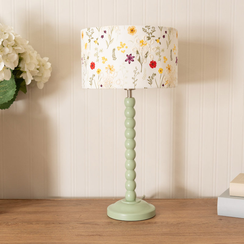 Morones Table Lamp, Green, No