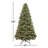 9' Pre-Lit Artificial Oklahoma Pine Tree