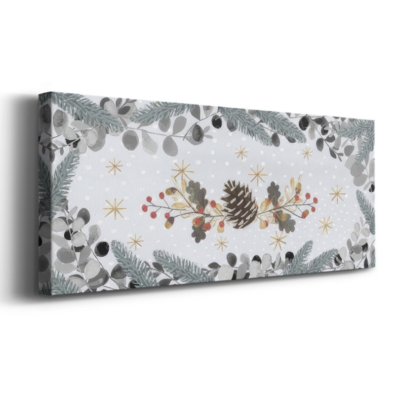 Cozy Christmas Collection D, reproduction sur toile, H 24 po x l 60 po x P 1,5 po