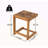 Acacia Wood Side Table