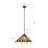 Chloe Lighting Firman Tiffany-style 1-light Mission Ceiling Pendant 12" Shade