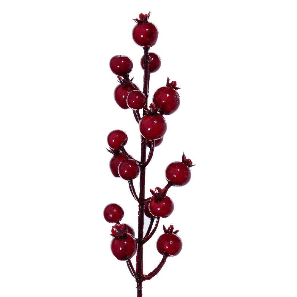The Holiday Aisle® 72" Red Crab Apple Mixed Berry Garland