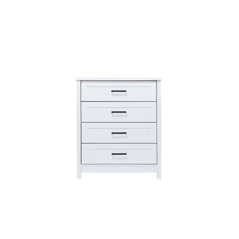 Commode à tiroirs Cd1107 Wok, Blanc