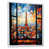 White Floater Framed