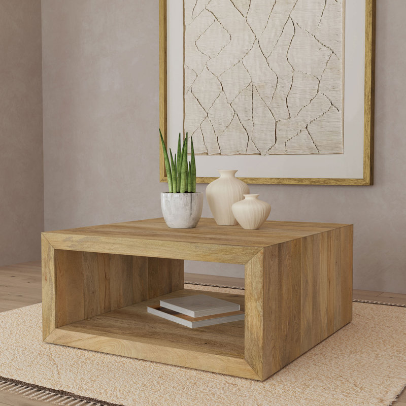 Table basse rustique 39,4 ", naturel