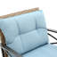 Ensemble de chaises berçantes 3 pièces-530554767