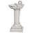 Emiliano Resin Single Tier Birdbath