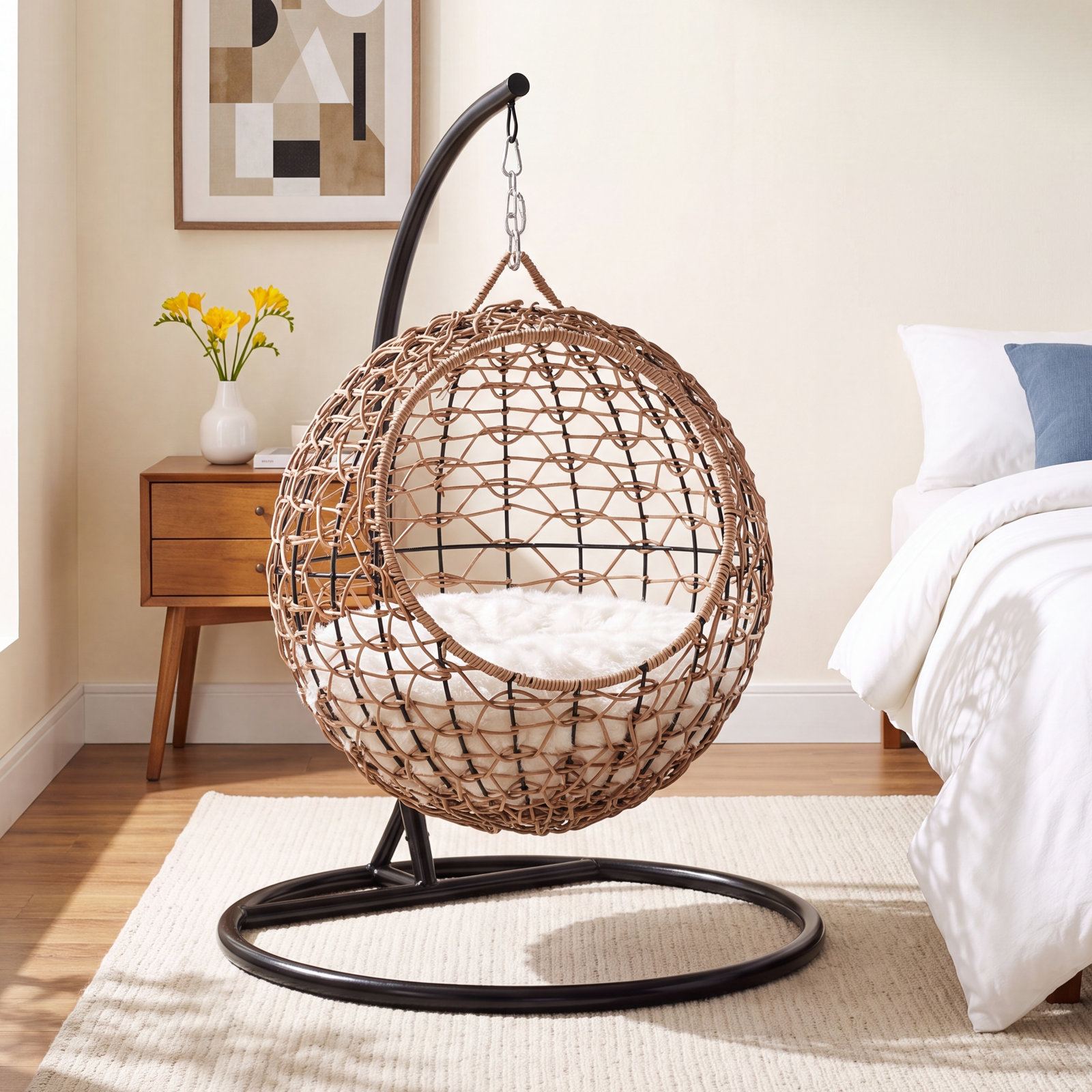 Cat Bed, Brown