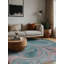 Tapis gris lavable à la machine