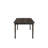 Weathered Gray Finish Dining Table