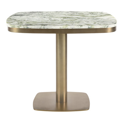 Bernay Marble Top Metal Base Dining Table