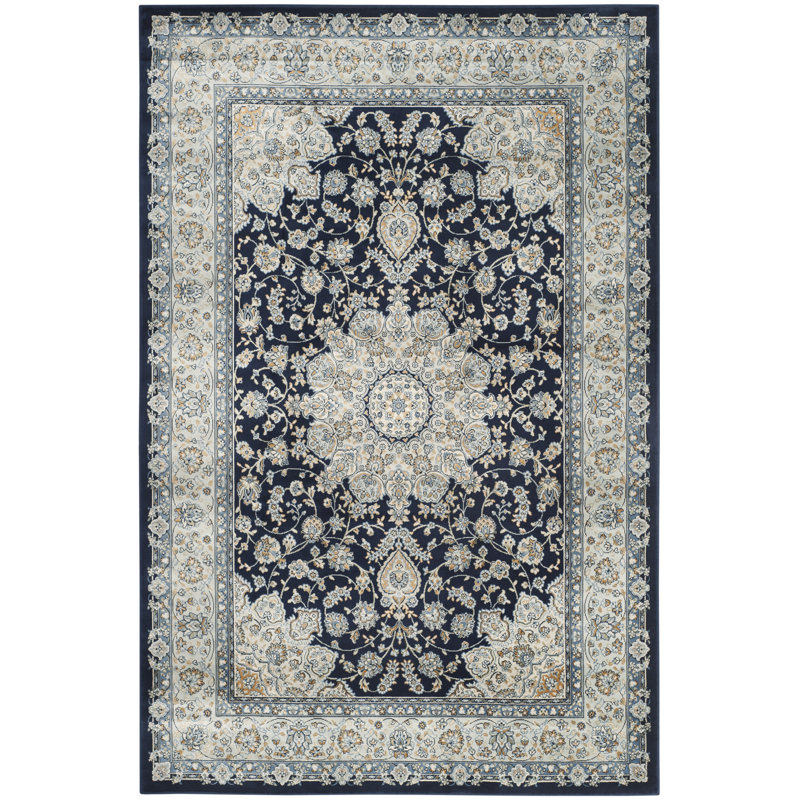 Tapis 100% viscose Highcliffe, Rectangle 6 pi 7 po x 9 pi 6 po