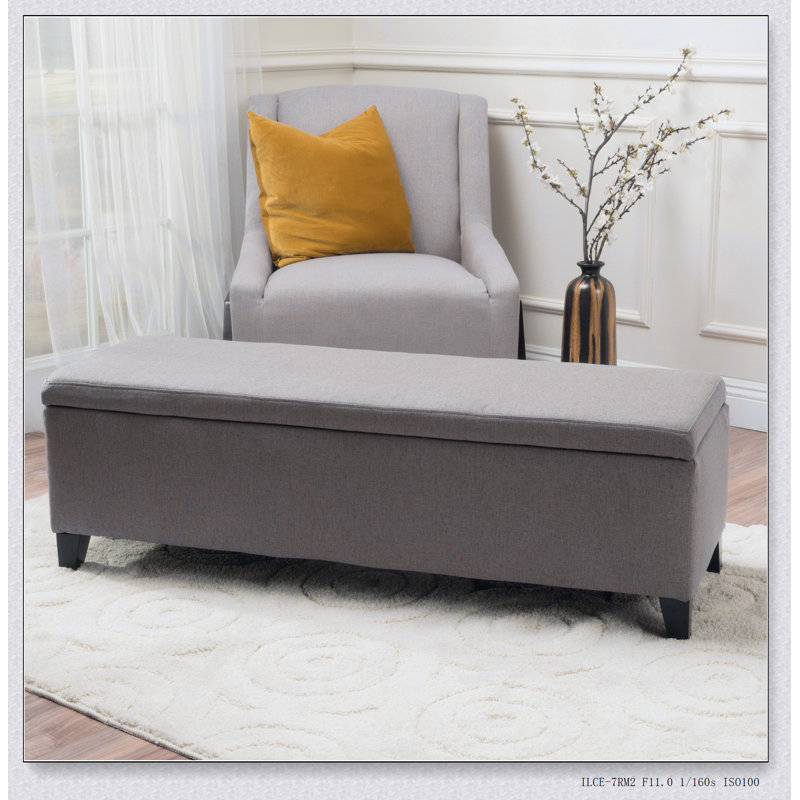 Banc OTTOMAN polyvalent, application moderne, confort et durabilité, banc, Gris