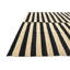 Tapis carré noir et blanc Osbourne