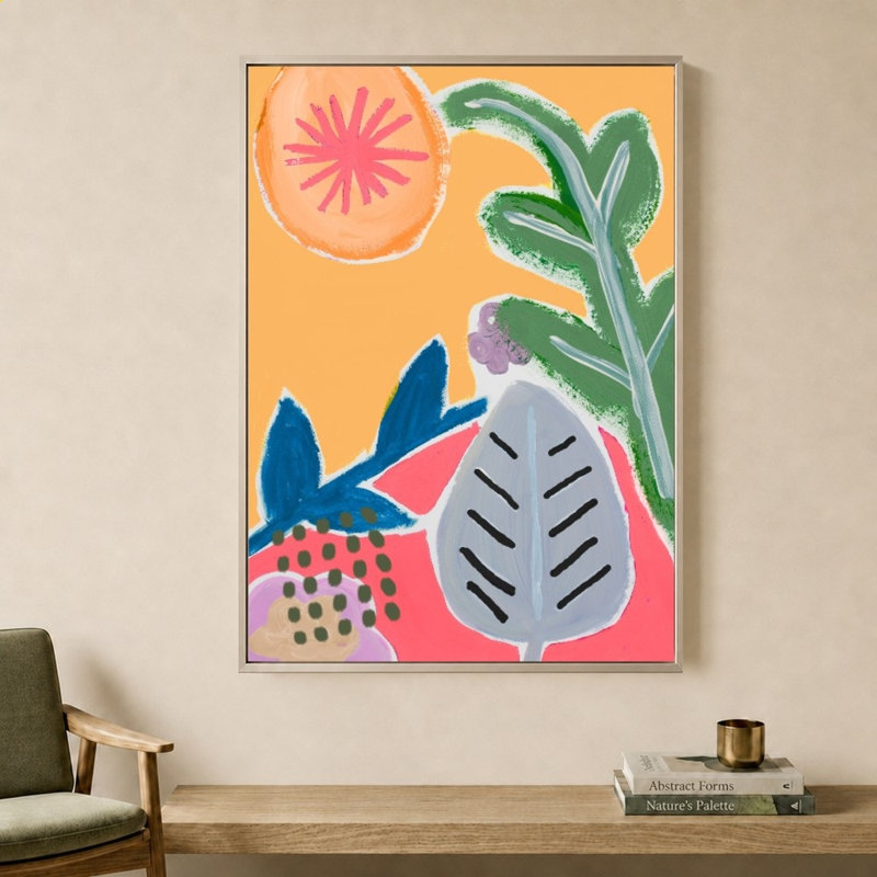 Take On Flora by Sd Graphics Studio - Graphic Art on Canvas