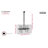 ProMounts Premium  Dual-Sided Swivel TV Ceiling Mount for 32"-85" Screens, Holds up to 88 lbs.