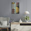 Art mural en métal George Abstract «Abstract Geometric 4» par Gary Williams-653466102