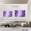 Couches abstraites mauves Avery-107945797