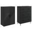 Cabinet Set 2 Pcs Engineered Wood Storage Home Furniture Solution-388677978