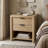 Clarice 24" Rectangular Nightstand in Blonde Oak-4342197