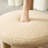 Modern Sherpa Dining Chairs With Curved Back, Armless Accent Side Chair For Dining Room/Living Room-1558360556