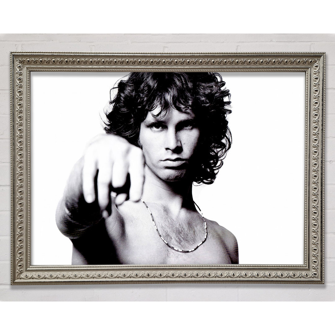 Jim Morrison Light My Fire - Einzelne Bilderrahmen Kunstdrucke