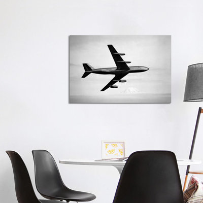 1950s-1960s Boeing 707 Jet Airplane - Wrapped Canvas Print